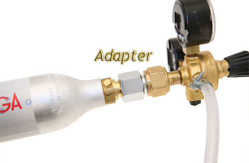 Adapter for SodaStream thread and tandard W 21.8x1/14