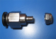 Click the picture for larger picture of quick connector for 6 mm hose.
