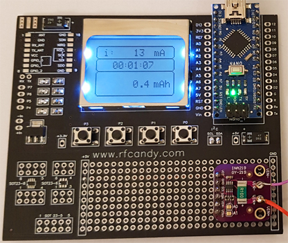 This photo show the prototype of the light unit.