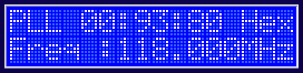 Test software for controlling LMX2322