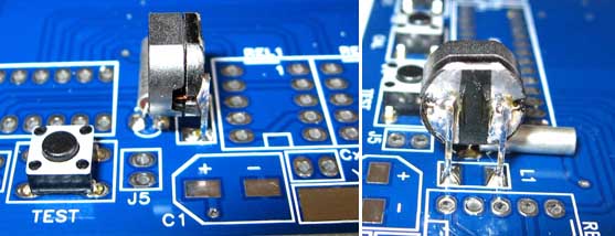 This pciture show the placement of inductor L1